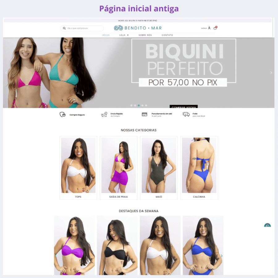 Portifolio head e-commerce desenvolvimento de loja virtual na shopify 1